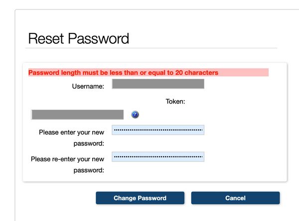 NetworkRail Open Data Feeds bad password rule screenshot